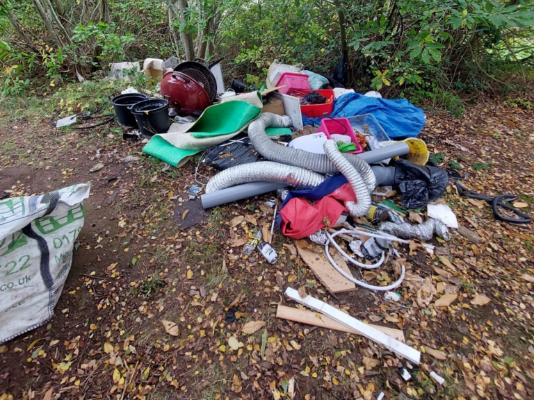 fly tipped waste